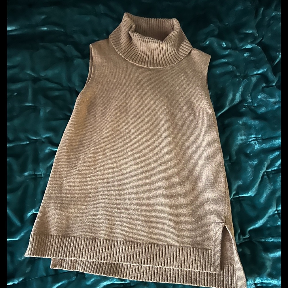 J.Crew Turtleneck Sleeveless Sweater